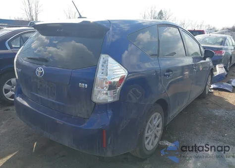 2012 Toyota Prius V Three из США, поврежденный, VIN JTDZN3EU1C3174202